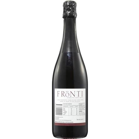 Fronti Non Alcoholic Wine Red Lambrusco 750ml | Woolworths