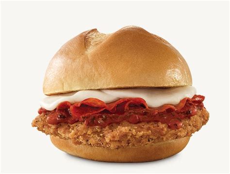 Arby's Unveils New Chicken Pepperoni Parm Sandwich | Brand Eating