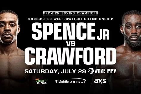 Boxing: Errol Spence Jr. vs. Terence Crawford: When and where can you ...