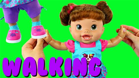 BABY ALIVE Wanna Walk Doll Walking & Talking Baby Doll Toy Review by Dis... | Baby doll toys