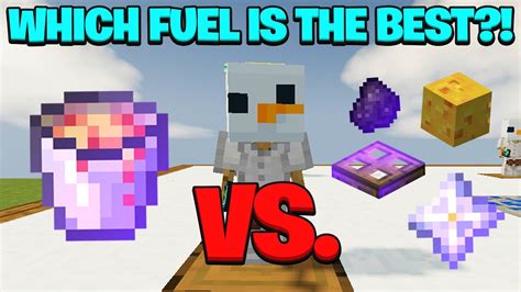 The BEST FUEL FOR MINIONS in Hypixel Skyblock - YouTube