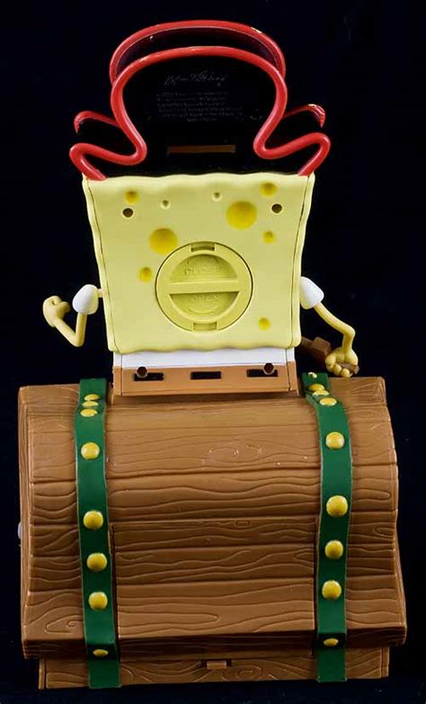 Le Chat Noir Boutique: Spongebob Squarepants Alarm Clock Bank - Vintage ...