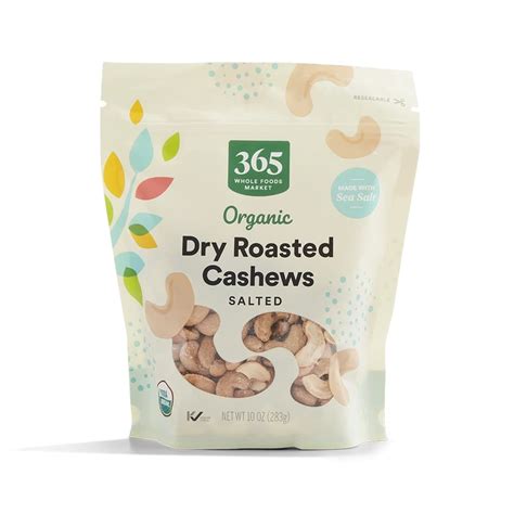 Amazon.com : 365 by Whole Foods Market, Organic Dry Roasted & Salted ...