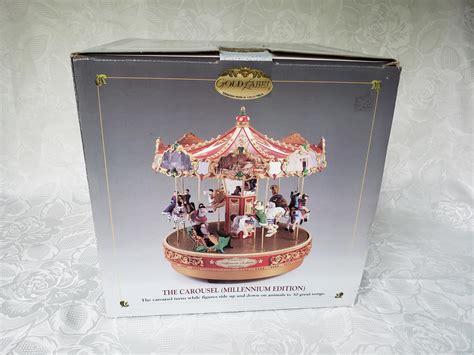 Mr Christmas The Carousel Millennium Edition Music Box – SOLD – Aunt Gladys' Attic