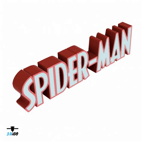 Spider Man Logo Download Free 3d Model By Durvesh S D - vrogue.co