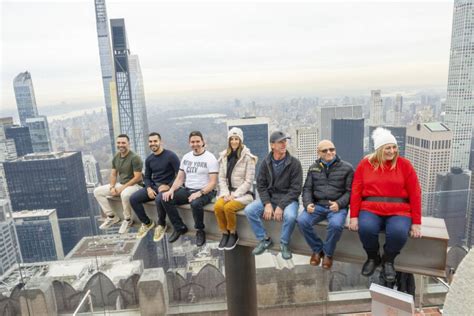 Recreate The 'Lunch Atop A Skyscraper' Photo At Rockefeller Center