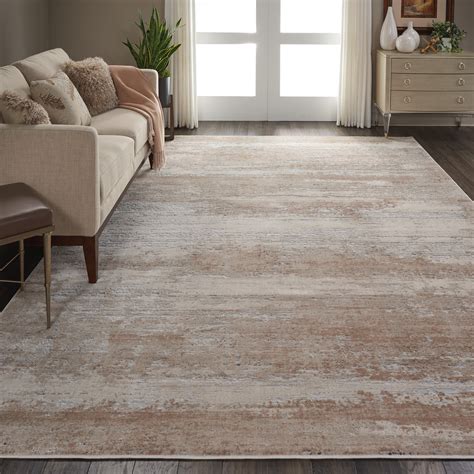 Nourison Rustic Textures Rustic Abstract Beige Area Rug - Walmart.com ...