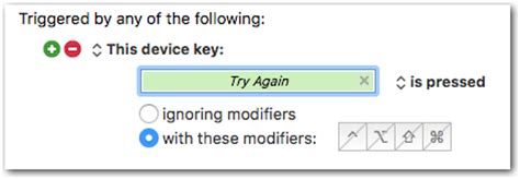 Adding modifier keys - Questions & Suggestions - Keyboard Maestro Discourse