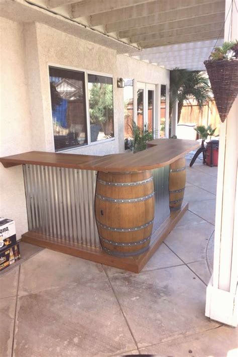 Backyard bar ideas buildings wine barrels 15 Ideas | Outdoor bar ...