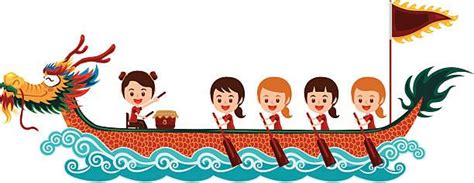 Image result for dragon boat clipart | Drachenboote, Drachenboot, Drachen