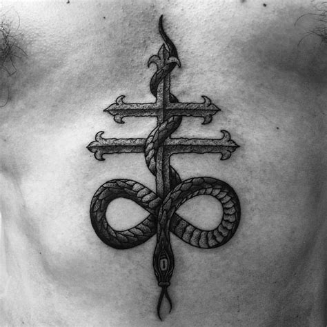 SASHA WOLAND TATTOO | Cross tattoo, Tattoos with meaning, Satanic tattoo design