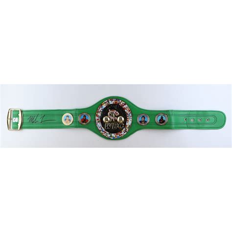 Mike Tyson Signed Full-Size WBC Heavyweight Championship Belt (JSA & Tyson) | Pristine Auction