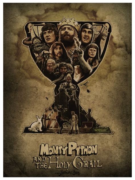 Une exposition artistique en hommage aux Monty Python | Ilustraciones, Cine, Afiches