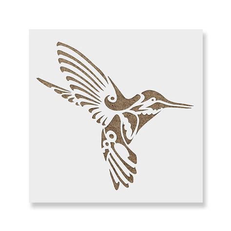 Printable Hummingbird Stencil - Printable Word Searches