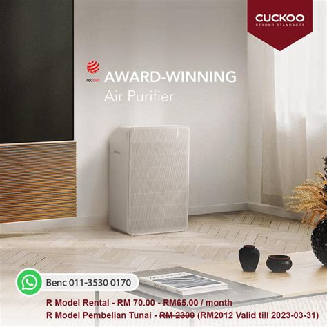 Cuckoo R Model - Award Winning Air Purifier - Cuckoo Malaysia