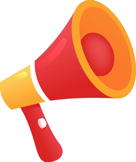 speaker megaphone cartoon 12629801 PNG