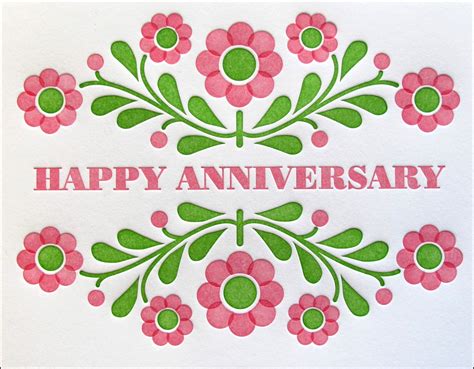 Stationery A – Z: Anniversary Cards