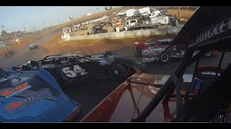 Hardest Dirt Track Crashes in Dirt Late Model Only - YouTube