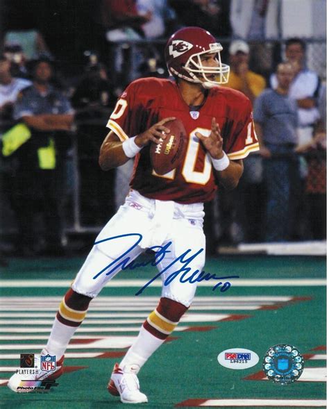 Trent Green Kansas City Chiefs Autographed 8x10 Photo | Kansas city ...