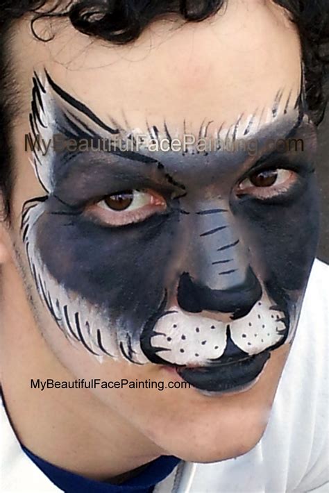 Pin by Amanda Moody on face paint | Wolf face paint, Face painting ...