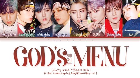 Stray Kids "God's Menu (神메뉴)" (Color Coded Lyrics Eng/Rom/Han/가사) Chords - Chordify