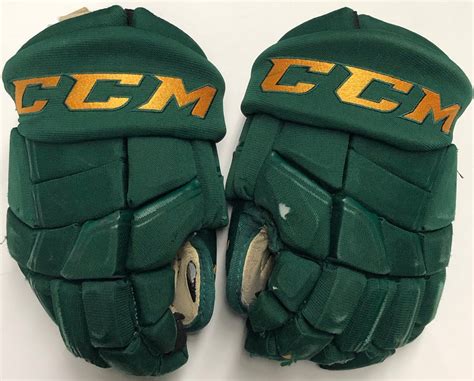 CCM HGQL Pro Stock Custom Hockey Gloves 13" Vermont #21 2 - DK's Hockey Shop