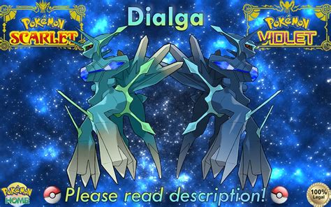 Shiny/non-shiny Dialga Origin Forme 6IV Pokémon - Etsy