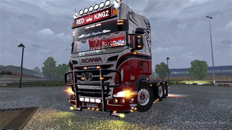 Scania: V8K Blaine R620 v2.0 - Euro Truck Simulator 2 Mods