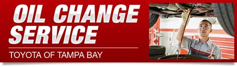 Oil Change Service | Toyota of Tampa Bay