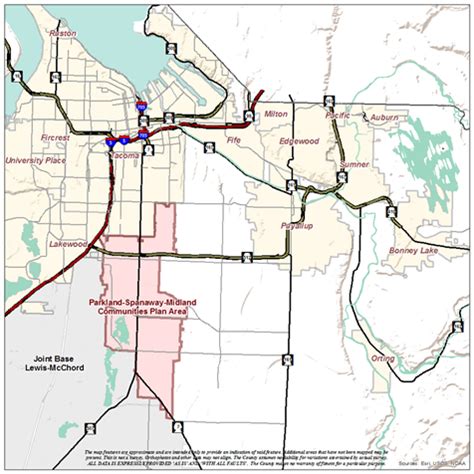 Parkland-Spanaway-Midland Plan Information | Pierce County, WA ...