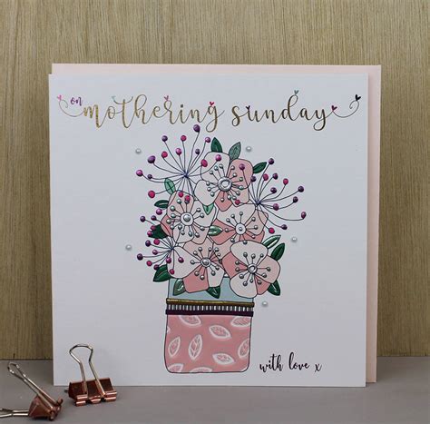 Luxury Mothering Sunday Card By Molly Mae® | notonthehighstreet.com