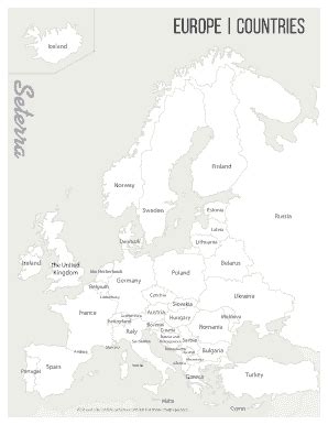 Seterra Europe Map Printable: Complete with ease | airSlate SignNow