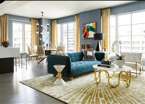 Jonathan Adler style | Elle decor living room, Jonathan adler living room, Interior design