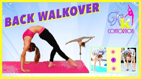 How to do a Back Walkover - YouTube