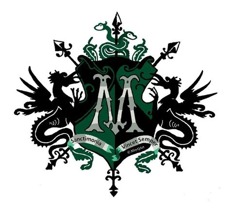 Malfoy Family Crest by MiryQArt.deviantart.com on @DeviantArt | MALFOY ...