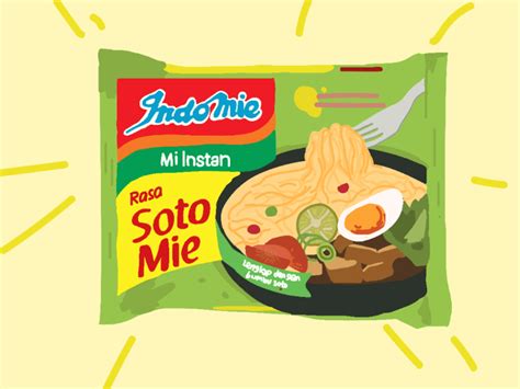 Indomie Soto by Putri Nuralifa on Dribbble