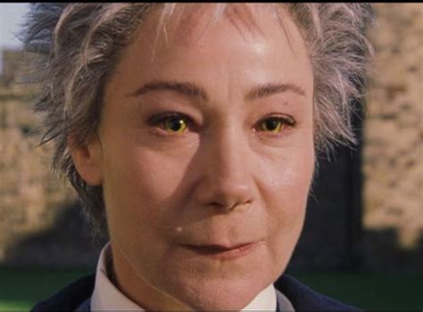 Zoe Wanamaker as Professor (Madame) Hooch, flying instructor | Harry ...