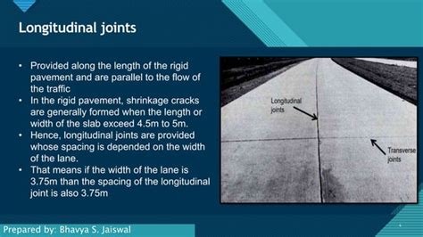 Types of joints in rigid pavement