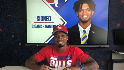 Bills sign rookie safety Damar Hamlin | Fingerlakes1.com