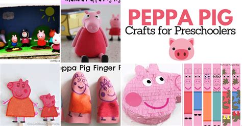 Simple Peppa Pig Craft Ideas for Preschoolers