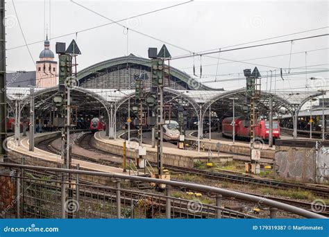 Cologne Central Railway Station Editorial Photography - Image of ...