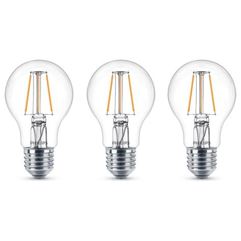 PHILIPS LED LAMPE ersetzt 40W, Standardform A60, klar, warmweiß, 470 Lumen, EUR 14,38 - PicClick DE