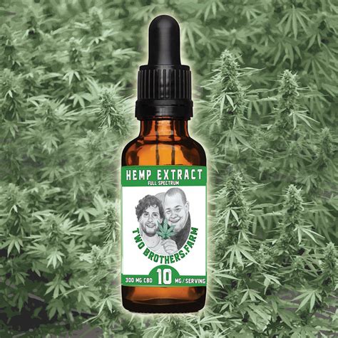 Hemp Extract-Full Spectrum 10mg per serving – TwoBrothers.Farm