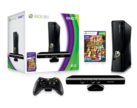 Kinect Pricing Details, New Xbox 360 4GB Console, and Bundle Version With Kinect, Console, and ...