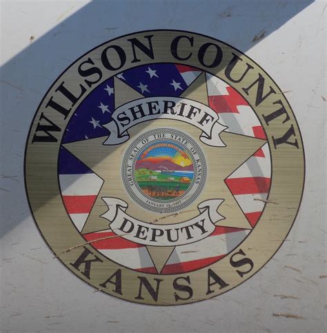 Wilson County KS Sheriff's Office | Door Badge | Kansas Law Enforcement Photos | Flickr