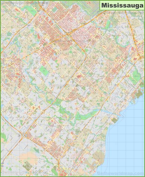 Mississauga Subway Map