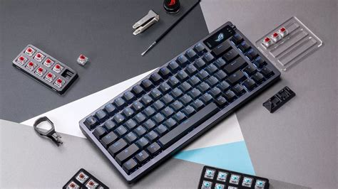 The ROG Azoth is a fully customizable, premium mechanical gaming ...