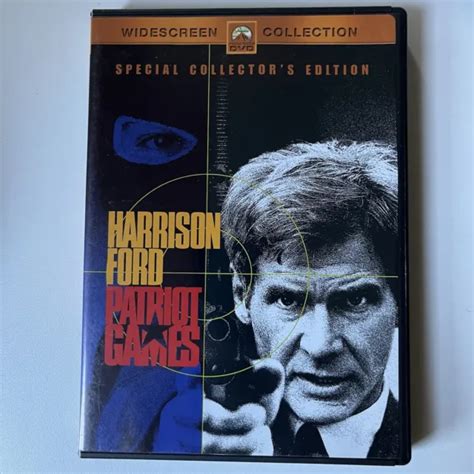 PATRIOT GAMES DVD 1992 Harrison Ford special collectors edition Action rated R $3.56 - PicClick