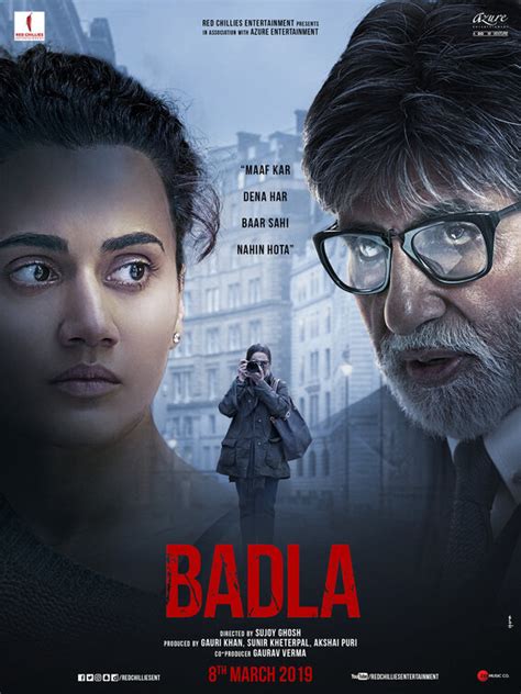 Badla Movie Poster - IMP Awards