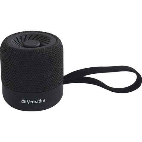 Verbatim, VER70228, Wireless Mini Bluetooth Speaker - Black, 1, Black ...